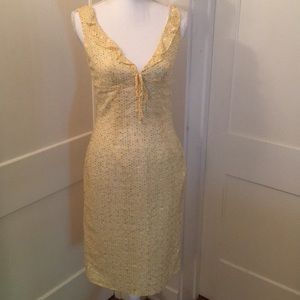 Gorgeous Yellow Dot Sheath🌼